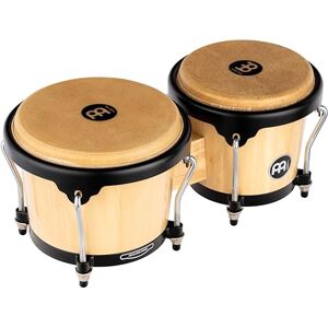 Meinl Percussion Bongos Headliner Wood 2 hand drums with 6.75 and 8 inches including tuning key Siam Oak, Natural (HB100NT) Meinl Percussion Bongos Headliner Wood 2 hand drums with 6.75 and 8 inches including tuning key Siam Oak, Natural (HB100NT)