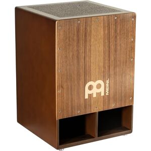 Meinl Percussion Jumbo Bass Subwoofer Cajon Instrument Big Drum Box with 2 Forward Projecting Sound Ports Playing Surface Walnut (SUBCAJ5WN) Meinl Percussion Jumbo Bass Subwoofer Cajon Instrument Big Drum Box with 2 Forward Projecting Sound Ports Playing Surface Walnut (SUBCAJ5WN)