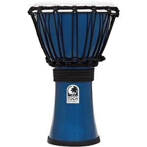 TOCA TO803301 Djembe Freestyle Colorsound 7'' Metallic Blue TOCA TO803301 Djembe Freestyle Colorsound 7'' Metallic Blue