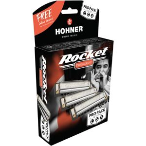 Hohner Progressive Rocket Harmonica Pro Pack C G A Major M2013XP Hohner Progressive Rocket Harmonica Pro Pack C G A Major M2013XP