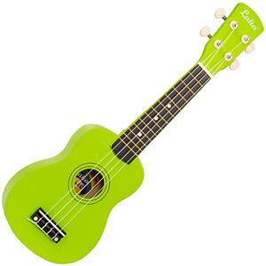 VINTAGE Laka Rainbow Series Soprano Ukulele & Carry Bag ~ Green VINTAGE Laka Rainbow Series Soprano Ukulele & Carry Bag ~ Green