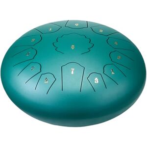 VEVOR Steel Tongue Drum, 12 in & 13 Notes, Steel Drum for Outside Garden, C Major Key, Tank Drum with 2 Mallets & Carry Bag, Hand Pan Drums Percussion Instrument for Musical Education Yoga, Green VEVOR Steel Tongue Drum, 12 in & 13 Notes, Steel Drum for Outside Garden, C Major Key, Tank Drum with 2 Mallets & Carry Bag, Hand Pan Drums Percussion Instrument for Musical Education Yoga, Green