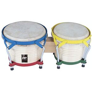 PP PERFORMANCE PERCUSSION Performance Percussion Tunable Bongos with Chrome Hardware Natural Wood PP PERFORMANCE PERCUSSION Performance Percussion Tunable Bongos with Chrome Hardware Natural Wood