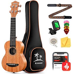 Donner Concert Ukulele Beginner Kit Ukulele 23 inch Starter Kit Mahogany Adult Hawaii Guitar Ukelele with Online Lesson(DUC-100) Donner Concert Ukulele Beginner Kit Ukulele 23 inch Starter Kit Mahogany Adult Hawaii Guitar Ukelele with Online Lesson(DUC-100)