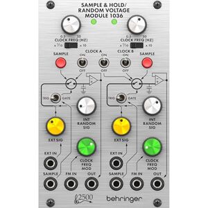 Behringer Eurorack SAMPLE & HOLD/RANDOM VOLTAGE MODULE 1036 Behringer Eurorack SAMPLE & HOLD/RANDOM VOLTAGE MODULE 1036