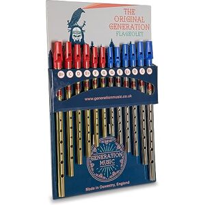 Generation Whistles Generation Flageolet 12 pieces, Keys Bb, C, D, Eb, F, G Generation Whistles Generation Flageolet 12 pieces, Keys Bb, C, D, Eb, F, G