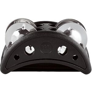 Meinl Percussion CFJS2S-BK Foot Tambourine with Steel Jingles and MDF (Medium Density Fibreboard) Frame, Black Meinl Percussion CFJS2S-BK Foot Tambourine with Steel Jingles and MDF (Medium Density Fibreboard) Frame, Black