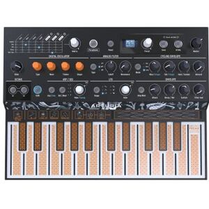 Arturia MicroFreak Synthesizer Keyboard 25-Key Hybrid Synth with PCB Keyboard, Wavetable & Digital Oscillators, Analog Filters Blue Arturia MicroFreak Synthesizer Keyboard 25-Key Hybrid Synth with PCB Keyboard, Wavetable & Digital Oscillators, Analog Filters Blue