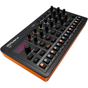Roland AIRA Compact T-8 BEAT MACHINE Ultra-Portable Rhythm and Bass Machine with Genuine Sounds Six Rhythm Tracks with Sounds from TR-808, TR-909 and TR-606, Black, Orange (1 Pack) Roland AIRA Compact T-8 BEAT MACHINE Ultra-Portable Rhythm and Bass Machine with Genuine Sounds Six Rhythm Tracks with Sounds from TR-808, TR-909 and TR-606, Black, Orange (1 Pack)