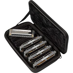 Hohner Progressive Rocket Harmonica 5 Pack C G A D Bb Major M20135XP Hohner Progressive Rocket Harmonica 5 Pack C G A D Bb Major M20135XP
