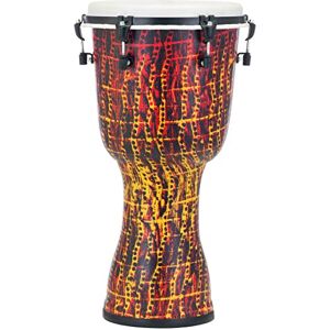 Pearl Top Tuned Synthetic Shell Djembe 8" PBJV-8/697 #697 Tribal Fire Pearl Top Tuned Synthetic Shell Djembe 8" PBJV-8/697 #697 Tribal Fire