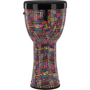 Gewa Liberty Djembé Nestable Diameter: 12" (30.5 cm), Height: 23.5" (59 cm) Pattern: Crazy Neon Gewa Liberty Djembé Nestable Diameter: 12" (30.5 cm), Height: 23.5" (59 cm) Pattern: Crazy Neon