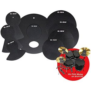 Vic Firth Silent Practice Individual Drum Mute Pad Set Drum Diameter Sizes: 10”, 12”, 14”(x2), 18", HiHat and cymbal (x2) Vic Firth Silent Practice Individual Drum Mute Pad Set Drum Diameter Sizes: 10”, 12”, 14”(x2), 18", HiHat and cymbal (x2)