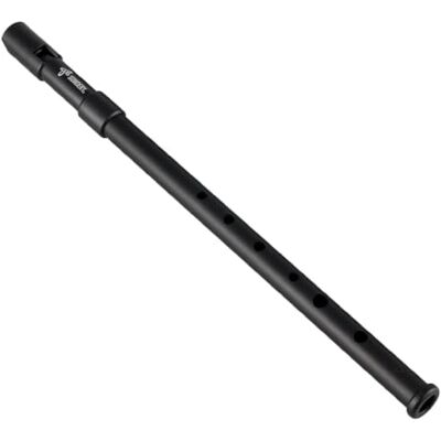 Sondery Irish Tin Whistle Key of D Black ABS Material with a Natural Wood Tone Sondery Irish Tin Whistle Key of D Black ABS Material with a Natural Wood Tone
