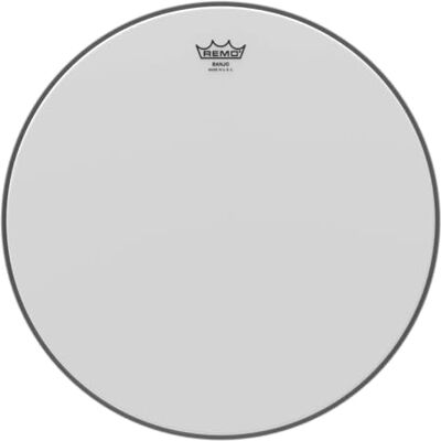 REMO Banjo Head Low Collar 3/8 White Coated 11 1/8" BJ-1102-L1 REMO Banjo Head Low Collar 3/8 White Coated 11 1/8" BJ-1102-L1