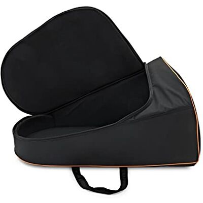 gear4music Tuba Gig Bag by 25mm Padding Suitable for Most Eb Tubas Suitable for most Eb tubas, 25mm padding, external storage compartments, high-grade construction with carry handles gear4music Tuba Gig Bag by 25mm Padding Suitable for Most Eb Tubas Suitable for most Eb tubas, 25mm padding, external storage compartments, high-grade construction with carry handles