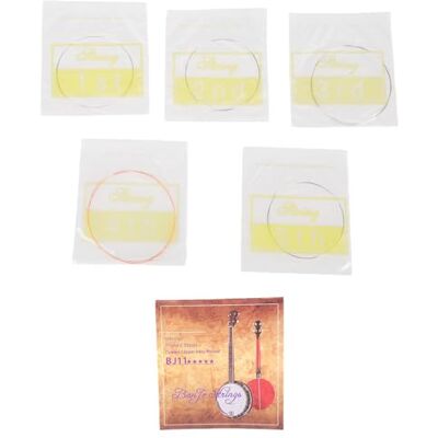 Xjdzineq Banjo String Set 5-strings Banjo Stainless Steel Coated Copper Alloy Wound String Sweet Sound Parts Accessory Kit Harmonica Mouth Flute Xjdzineq Banjo String Set 5-strings Banjo Stainless Steel Coated Copper Alloy Wound String Sweet Sound Parts Accessory Kit Harmonica Mouth Flute