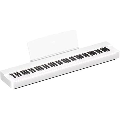 Yamaha P-225 Digital Piano, white Lightweight, Portable digital piano with Graded Hammer Compact Keyboard, 88 weighted keys and 24 instrument sounds Yamaha P-225 Digital Piano, white Lightweight, Portable digital piano with Graded Hammer Compact Keyboard, 88 weighted keys and 24 instrument sounds