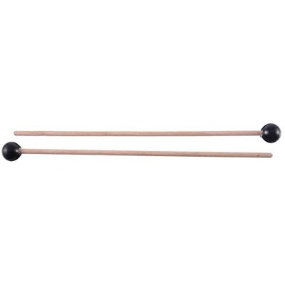 Bijuan Xylophone BrightImpact Clear 18cm Heavy rubber heads on 18cm wooden handles, black color, silicone-wood hybrid for bright music tones. Bijuan Xylophone BrightImpact Clear 18cm Heavy rubber heads on 18cm wooden handles, black color, silicone-wood hybrid for bright music tones.