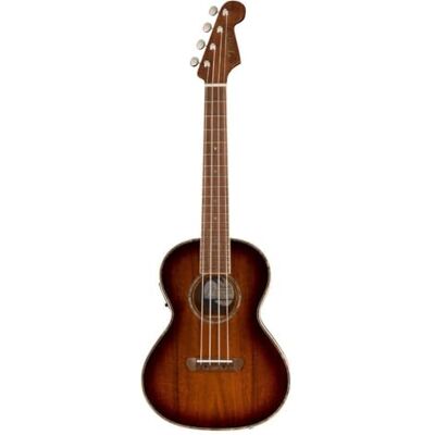 Fender Montecito Tenor Ukulele, Walnut Fingerboard, Shaded Edge Burst Tenor ukulele for beginners to intermediate players, walnut fingerboard, rich warm tone, quality, ideal for adults Fender Montecito Tenor Ukulele, Walnut Fingerboard, Shaded Edge Burst Tenor ukulele for beginners to intermediate players, walnut fingerboard, rich warm tone, quality, ideal for adults