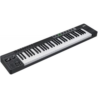 NU-X NTK-61 MIDI Control Keyboard a 61 Key, 5 Octave Multi-Functional MIDI Controller Cubase LE included, Semi-Weighted Keys, Pitch & Modulation Wheels NU-X NTK-61 MIDI Control Keyboard a 61 Key, 5 Octave Multi-Functional MIDI Controller Cubase LE included, Semi-Weighted Keys, Pitch & Modulation Wheels