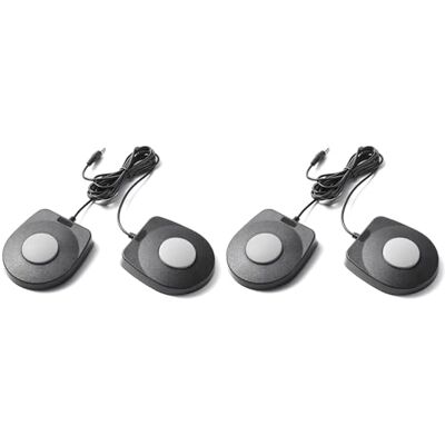 Teuypty 2pcs 3.5mm Double Sustain Pedal Foot Drum Set Pedal for Keyboard Electric Pianos Hand Piano Musical Instruments Teuypty 2pcs 3.5mm Double Sustain Pedal Foot Drum Set Pedal for Keyboard Electric Pianos Hand Piano Musical Instruments