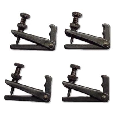Cidegoo 4/8 Pcs Black&Golden Violin Fine Tuners Set Precise String Tuners Ideal For Beginners And Musician Players Cidegoo 4/8 Pcs Black&Golden Violin Fine Tuners Set Precise String Tuners Ideal For Beginners And Musician Players