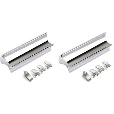 MQODLFP 2X Stainless Steel Guitar Slide Tone Bar for Dobro, Lap Steel Guitar,Hawaiian Guitar, Electric Guitar Accessories,Silver MQODLFP 2X Stainless Steel Guitar Slide Tone Bar for Dobro, Lap Steel Guitar,Hawaiian Guitar, Electric Guitar Accessories,Silver