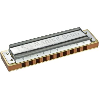 Hohner Marine Band 1896 Harmonica E Harmonic Minor M1896256X Hohner Marine Band 1896 Harmonica E Harmonic Minor M1896256X