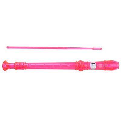 Mbeysaq 6Colors Plastic 8 Hole Translucent Descant Recorder Practice Kids Children Lightweight Safe Durable Clarinet Red Green Blue Yellow Pink Golden Blue Small Beginners Intermediate (Pink) Mbeysaq 6Colors Plastic 8 Hole Translucent Descant Recorder Practice Kids Children Lightweight Safe Durable Clarinet Red Green Blue Yellow Pink Golden Blue Small Beginners Intermediate (Pink)