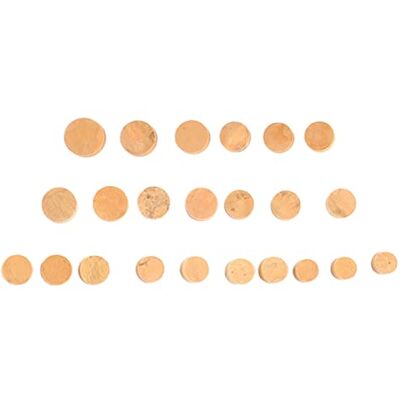 Pttonetsdd 23Pcs Oboe Cork Pads Soft Sealing Insulated Sound Hole Gasket Pttonetsdd 23Pcs Oboe Cork Pads Soft Sealing Insulated Sound Hole Gasket