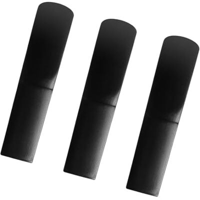 Uqezagpa 3Pieces Multifunctional Resin Saxophone Stalk Resin Texture Saxophone Mouthpieces Perfect for Beginners and Professional Black Clarinet Stalk Uqezagpa 3Pieces Multifunctional Resin Saxophone Stalk Resin Texture Saxophone Mouthpieces Perfect for Beginners and Professional Black Clarinet Stalk