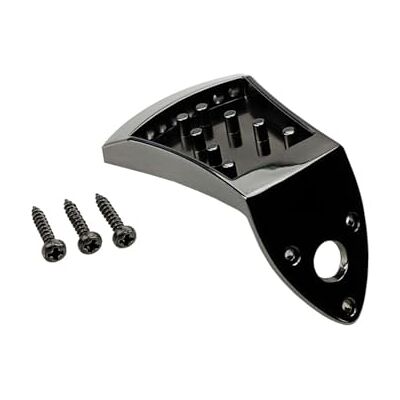 HUAJINGKEJI Metal Triangular Mandolin Tailpiece 8 String Mandolin Tailpiece Arched Top Mandoline Replacement Part HUAJINGKEJI Metal Triangular Mandolin Tailpiece 8 String Mandolin Tailpiece Arched Top Mandoline Replacement Part