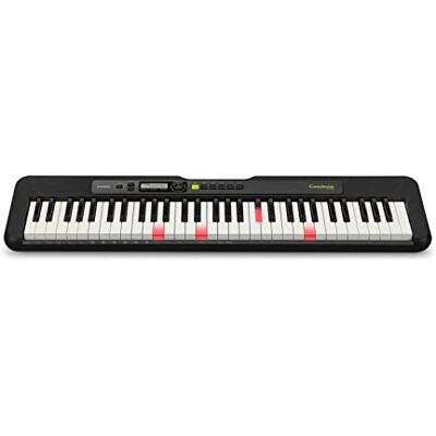 Casio LK-S250AD 61 Touch-Sensitive Key-Lighting Portable Electronic Keyboard in Black with Dance Music Mode with AC Adapter Included Casio LK-S250AD 61 Touch-Sensitive Key-Lighting Portable Electronic Keyboard in Black with Dance Music Mode with AC Adapter Included