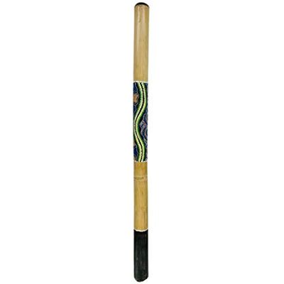 My Family House Bamboo Didge in Brown Handmade & Hand Painted Musical Instrument 100 cm My Family House Bamboo Didge in Brown Handmade & Hand Painted Musical Instrument 100 cm