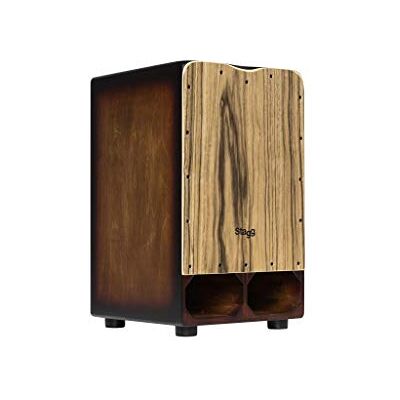 Stagg CAJ-CANNON-EB Cannon Cajon Drum, Ebony Stagg CAJ-CANNON-EB Cannon Cajon Drum, Ebony