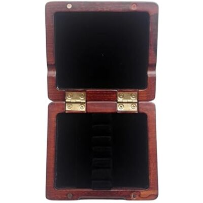 NJIEzhao Maple Wooden Oboe Reed Case 6PCS Hold Oboe Reed Case(Amber) NJIEzhao Maple Wooden Oboe Reed Case 6PCS Hold Oboe Reed Case(Amber)