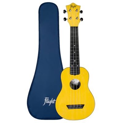 Flight : TUS35 ABS Travel Ukulele Yellow: Ukulele Flight : TUS35 ABS Travel Ukulele Yellow: Ukulele