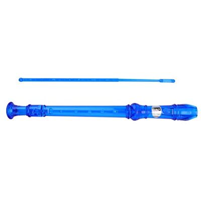 Mbeysaq 6Colors Plastic 8 Hole Translucent Descant Recorder Practice Kids Children Lightweight Safe Durable Clarinet Red Green Blue Yellow Pink Golden Blue Small Beginners Intermediate (Blue) Mbeysaq 6Colors Plastic 8 Hole Translucent Descant Recorder Practice Kids Children Lightweight Safe Durable Clarinet Red Green Blue Yellow Pink Golden Blue Small Beginners Intermediate (Blue)