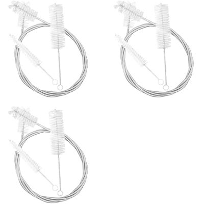 Jnchdghwa 9Pcs French Horn Trombone Trumpet Cleaning Set Stainless Steel Nylon Brush Musical Instrument Cleaning Brush Jnchdghwa 9Pcs French Horn Trombone Trumpet Cleaning Set Stainless Steel Nylon Brush Musical Instrument Cleaning Brush