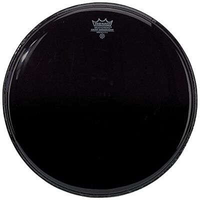 REMO drumhead Ambassador Ebony bass drum – 16" – ES-1016-00 REMO drumhead Ambassador Ebony bass drum – 16" – ES-1016-00