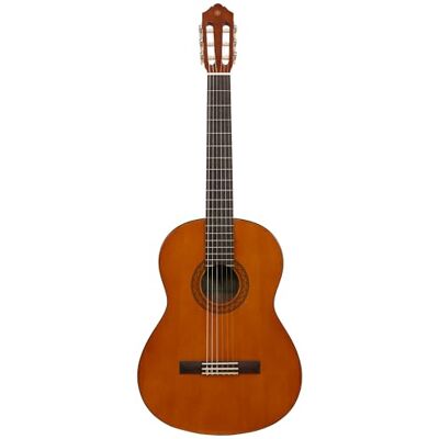Yamaha C40 Classical Guitar – 4/4 Wood Guitar (65 cm, Scale 25 9/16"), 6 Nylon Strings, for Beginners, Natural Yamaha C40 Classical Guitar – 4/4 Wood Guitar (65 cm, Scale 25 9/16"), 6 Nylon Strings, for Beginners, Natural