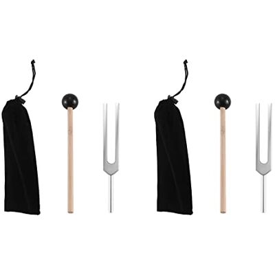 Jnchdghwa 2X Tuning Fork 528HZ Tuner with Mallet for Healing Chakra,Sound Therapy,Keep Body,Mind and Spirit in Perfect Harmony Jnchdghwa 2X Tuning Fork 528HZ Tuner with Mallet for Healing Chakra,Sound Therapy,Keep Body,Mind and Spirit in Perfect Harmony
