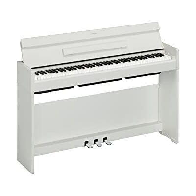 Yamaha ARIUS YDP-S35 Digital Piano Modern and Stylish Home Piano for Hobbyists, Authentic Acoustic Piano Playability, in White Yamaha ARIUS YDP-S35 Digital Piano Modern and Stylish Home Piano for Hobbyists, Authentic Acoustic Piano Playability, in White
