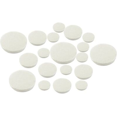 Vueqkueg Clarinet Leather Pads 17 Pcs Replacement for Wind Instrument Kit Premium 17 pad set with felt cushions and tough casing; ideal for frequent clarinet pad replacement by serious players. Vueqkueg Clarinet Leather Pads 17 Pcs Replacement for Wind Instrument Kit Premium 17 pad set with felt cushions and tough casing; ideal for frequent clarinet pad replacement by serious players.