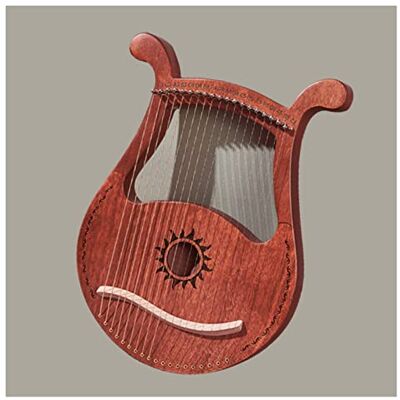 CAFIEDR Lyre 19-string Beginner Portable Small Harp Lyre Musical Instrument Lyre Harp for Beginners CAFIEDR Lyre 19-string Beginner Portable Small Harp Lyre Musical Instrument Lyre Harp for Beginners