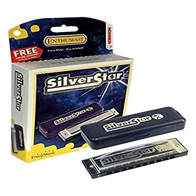 Hohner Silver Star M50401X C Harmonica Hohner Silver Star M50401X C Harmonica
