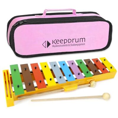 Sonor GS Glockenspiel Set in C Major + Keepdrum Bag Pink Sonor GS Glockenspiel Set in C Major + Keepdrum Bag Pink