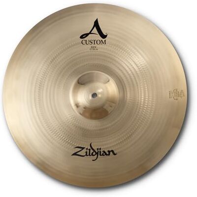 Zildjian A Custom Series 22 Inch Ride Cymbal Brilliant finish Zildjian A Custom Series 22 Inch Ride Cymbal Brilliant finish