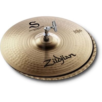 Zildjian S Family Series 14 Inch Mastersound Hi-Hat Cymbals Pair Zildjian S Family Series 14 Inch Mastersound Hi-Hat Cymbals Pair